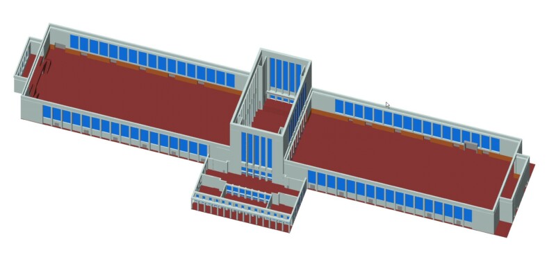 Large- und Small-Scale Gebiete von Indoor-Fadingkanälen